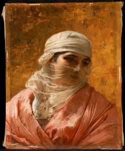 Frederic Arthur Bridgman - A Circassian - 37.591 - Museum of Fine Arts
