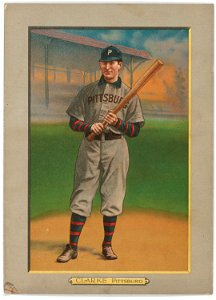 Fred Clarke, Pittsburgh Pirates, baseball card portrait LCCN2007685653