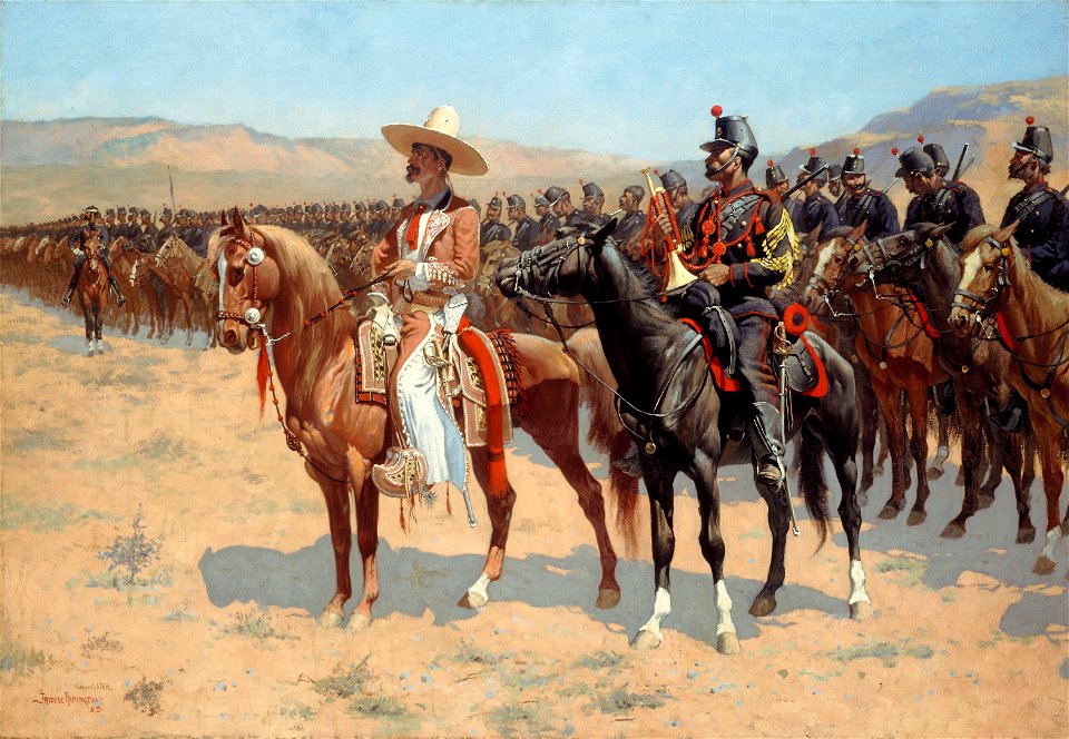 Frederic Remington - The Mexican Major - 1982.804 - Art Institute of Chicago
