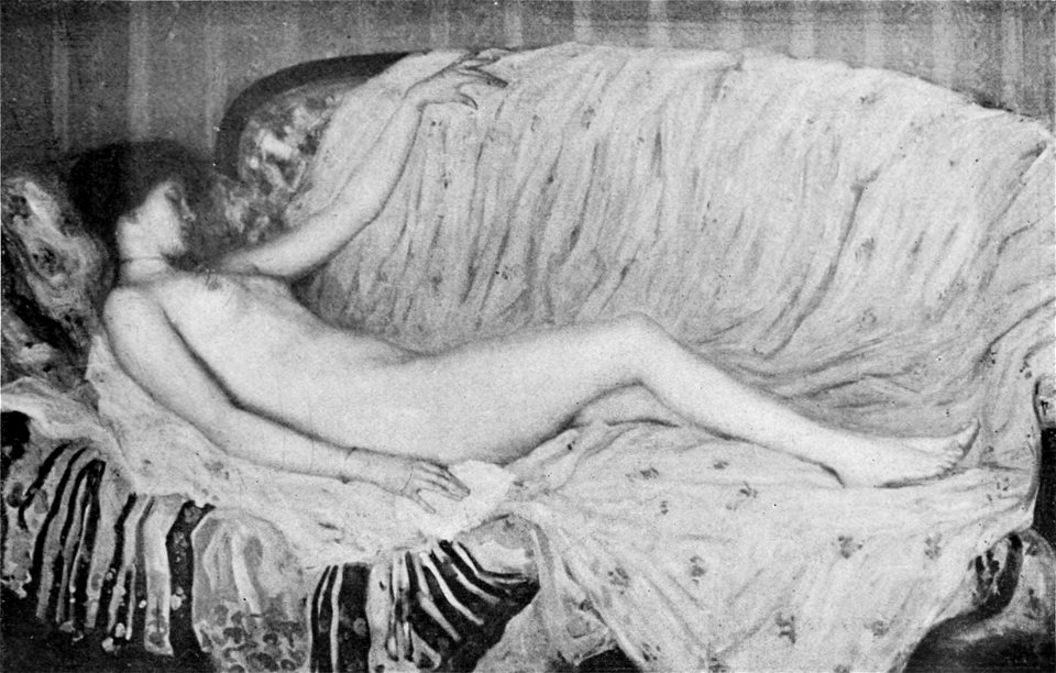 Frederick Carl Frieseke - Femme nue