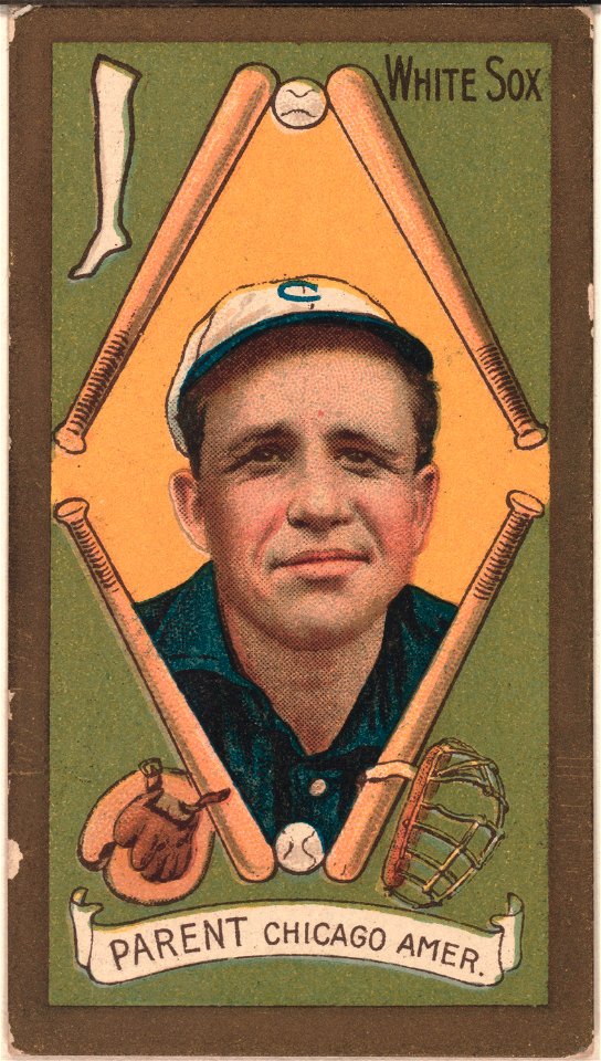 Freddy Parent, Chicago White Sox, baseball card portrait LCCN2008677439