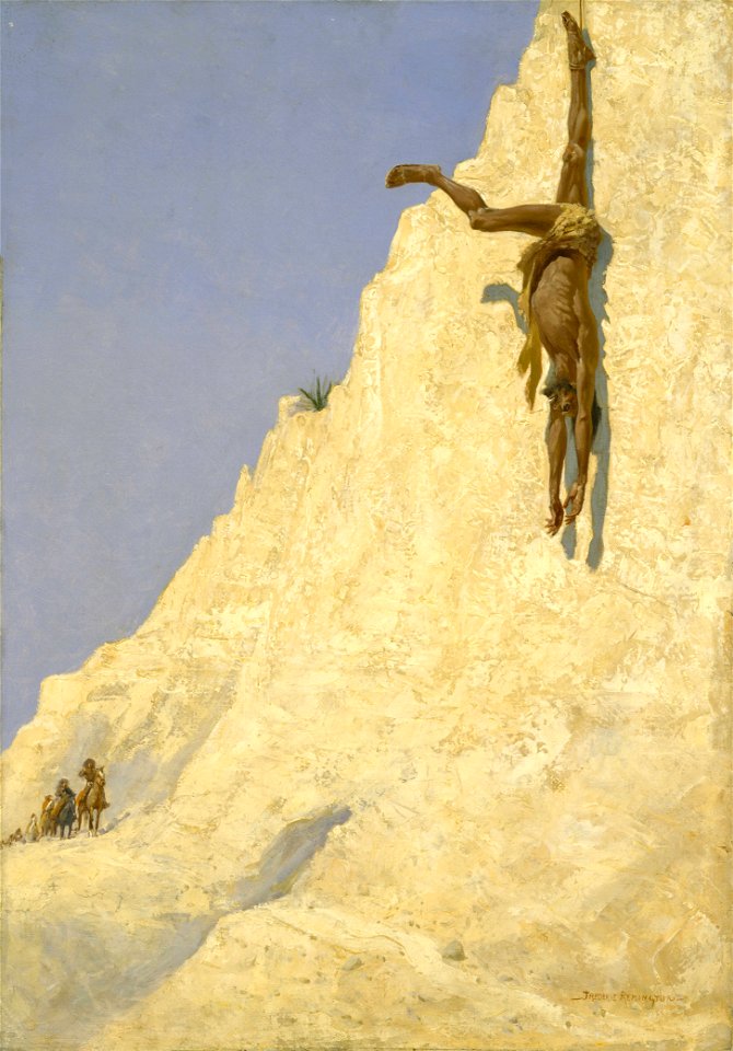 Frederic Remington - The Transgressor - Google Art Project