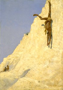 Frederic Remington - The Transgressor - Google Art Project. Free illustration for personal and commercial use.