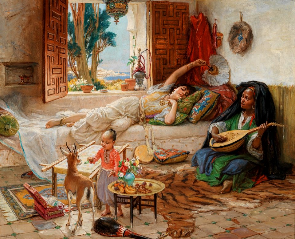Frederick Arthur Bridgman Afternoon in Algiers
