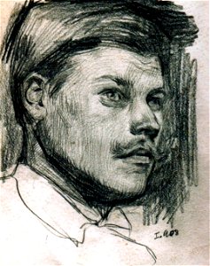 Frederic Storck - Desene - Autoportret (1)