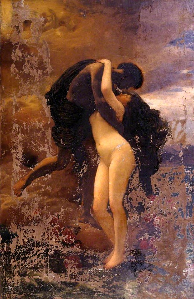 Frederic Leighton (1830-1896) - Helios and Rhodes - N03015 - National Gallery
