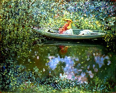 Frederick Carl Frieseke, 1909-10c - On the River