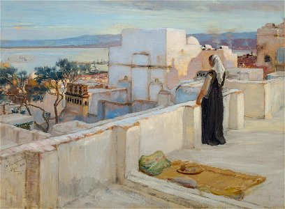 Frederick arthur bridgman on the terrace 061123 