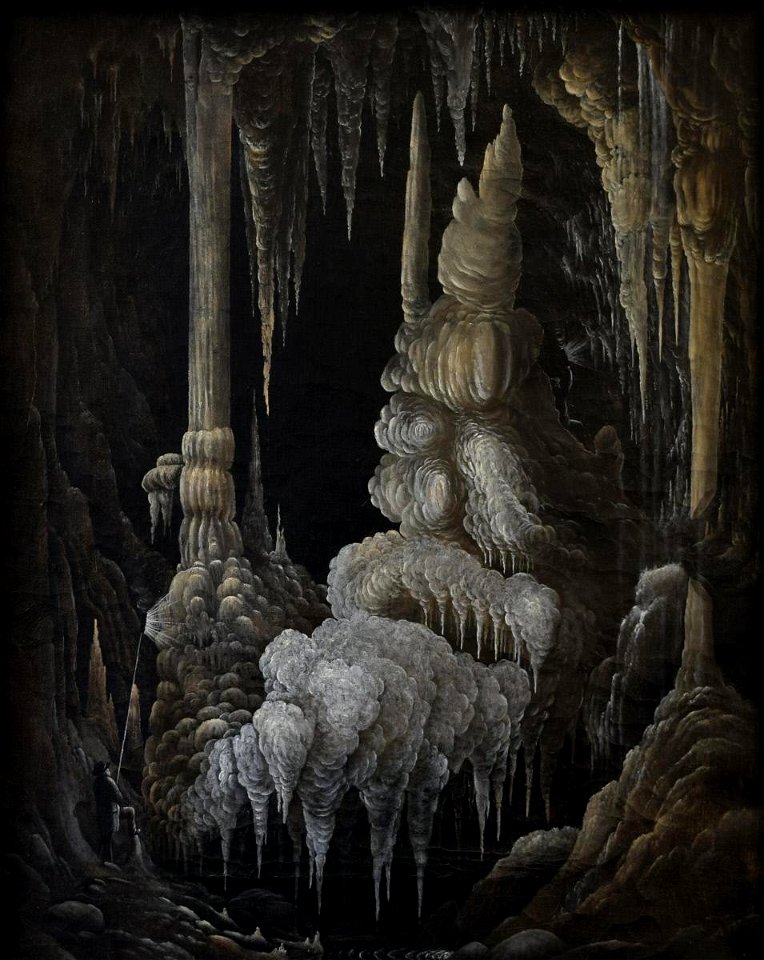 Frederick A. Spang - Cave Painting - 1966.125.1C - Reading Public Museum