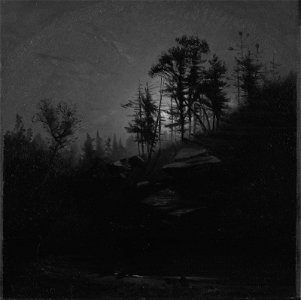 Frederick Dickinson Williams - Moonlit Mountainside - 64.603 - Museum of Fine Arts