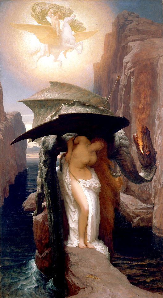 Frederic, Lord Leighton - Perseus and Andromeda - Google Art Project