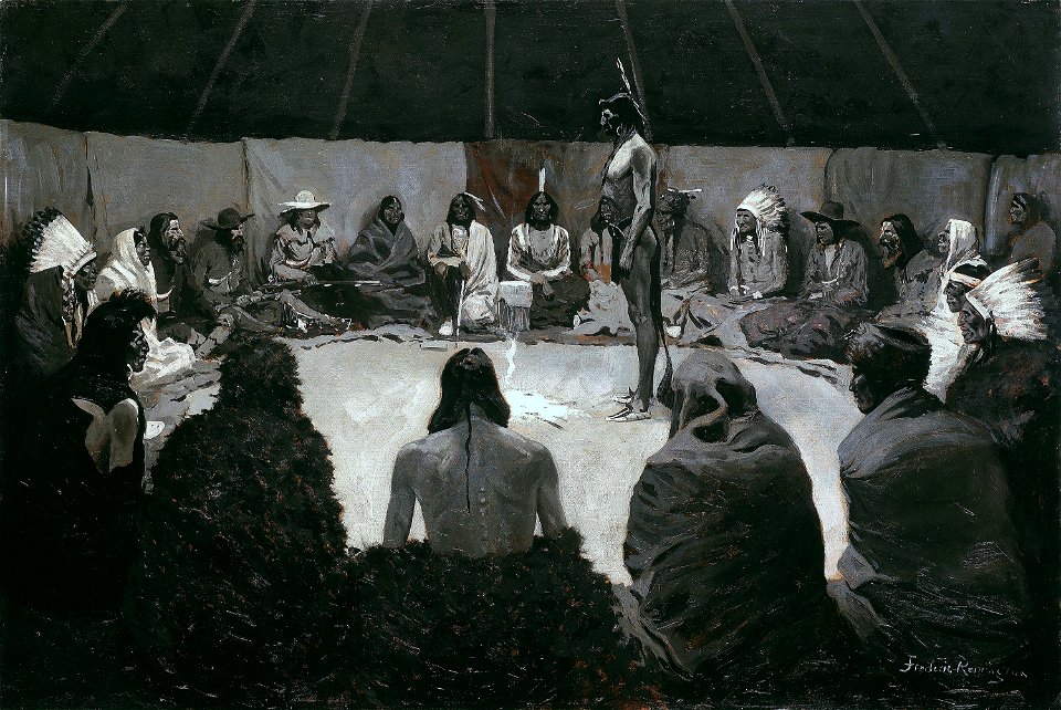 Frederic Remington - I Will Tell the White Man - 1982.783 - Art Institute of Chicago