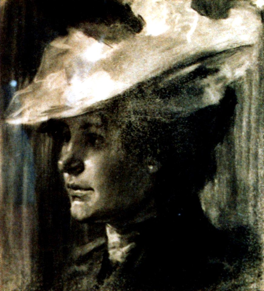 Frederic Storck - Desene - Femeie cu palarie