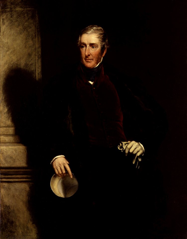 Frederick James Lamb, 3rd Viscount Melbourne by John Partridge