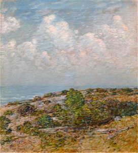 Frederick Childe Hassam - Beach at East Hampton - 1929.204.1 - Reading Public Museum
