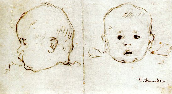Frederic Storck - Desene - Capete de copii