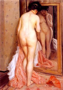Frederick Carl Frieseke, 1903 - Before the Mirror