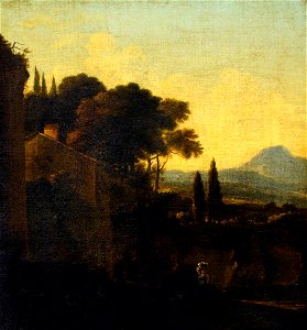 Frederick de Moucheron (1633-1686) (attributed to) - An Italian Landscape - 290385 - National Trust