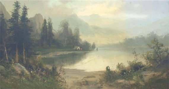 Frederick Ferdinand Schafer - Morning on Feather River, California