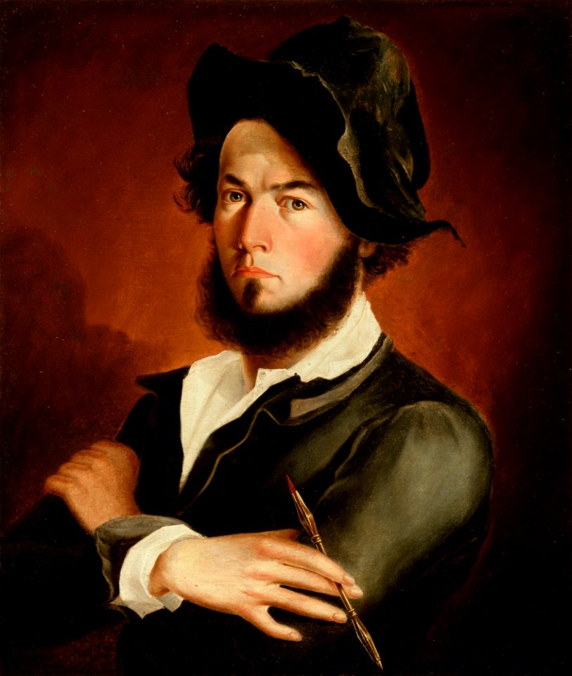 Frederick E. Cohen - Self Portrait - 10.9 - Detroit Institute of Arts