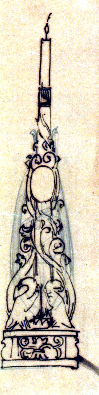 Frederic Storck - Desene - Sfesnic la Manastirea Dealu (1)