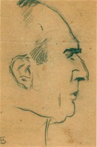 Frederic Storck - Desene - Profil de barbat