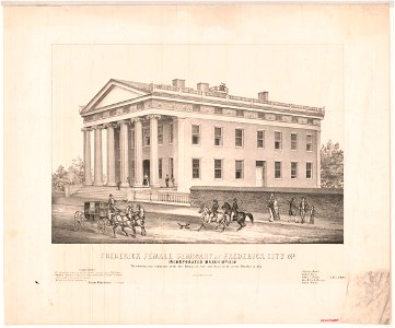 Frederick female seminary at Frederick City Md LCCN2003680962
