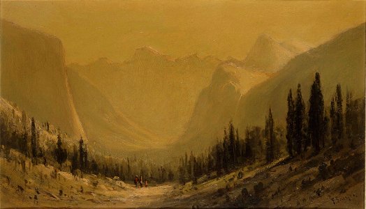 Frederick Ferdinand Schafer - Morning in the Yosemite Valley