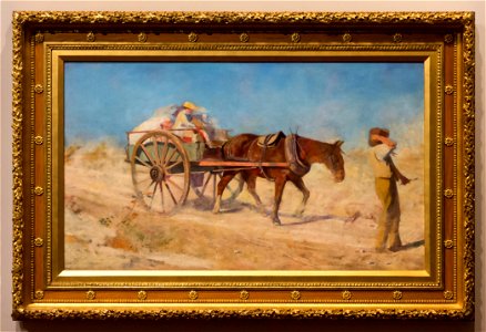Frederick McCubbin, The North Wind (1888)
