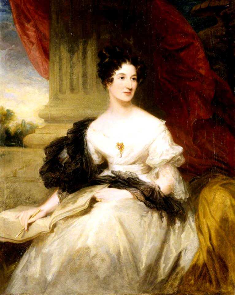 Frederick Richard Say (1805-1868) - Lady Lucy Graham (1793–1875), Countess of Powis - 1180949 - National Trust