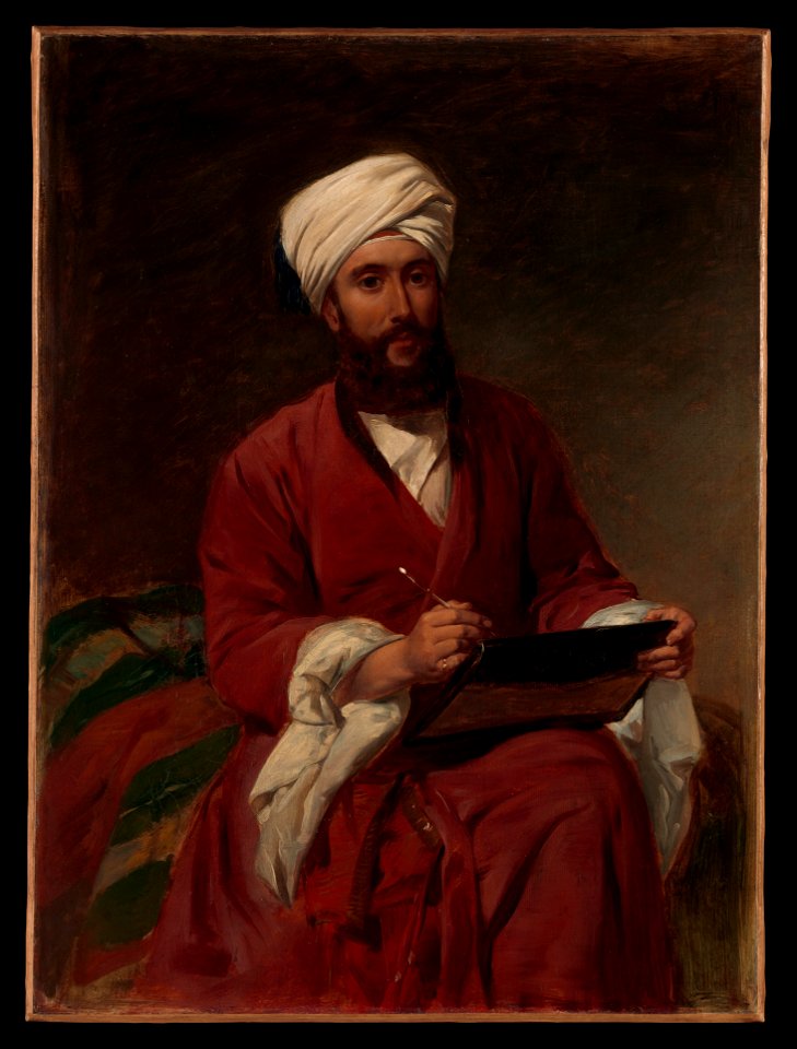 Frederick Goodall - William Edward Dighton (1822–1853) in Middle Eastern Dress - 2014.435.5 - Metropolitan Museum of Art