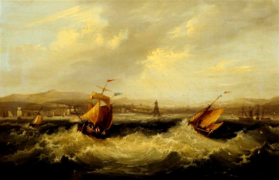 Frederick Calvert (c.1785-c.1845) - Dublin Bay - 290482 - National Trust