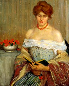 Frederick Carl Frieseke, 1904c - Nasturtiums