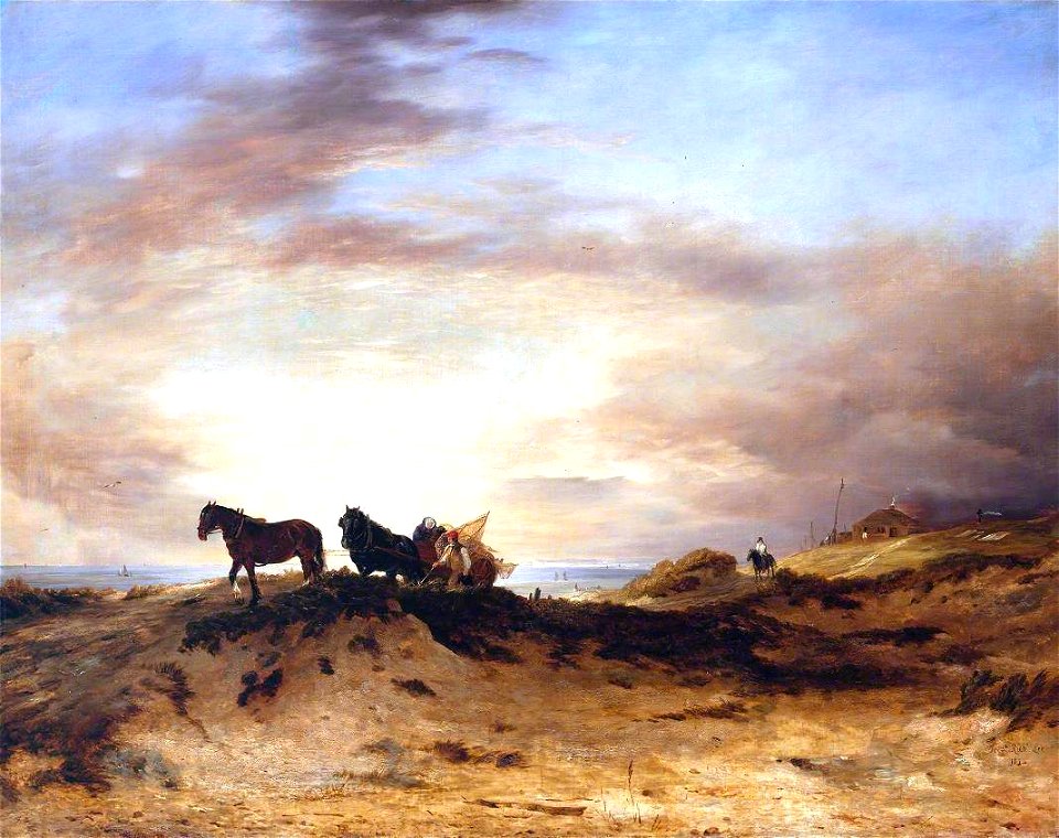 Frederick Richard Lee (1798-1879) - Sea Coast, Sunrise - N00419 - National Gallery