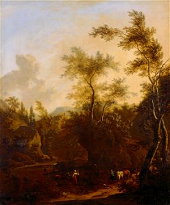 Frederick de Moucheron - Landschaft mit Hirten und Herde - GG 428 - Kunsthistorisches Museum