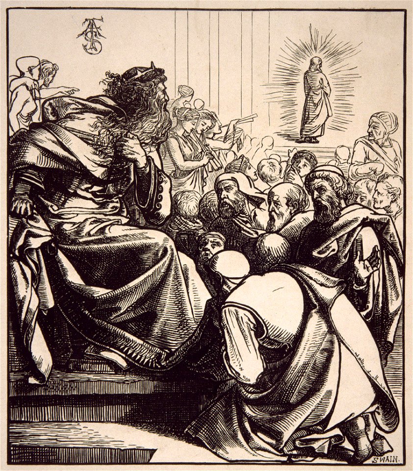 Frederick Sandys - The King of the Gate