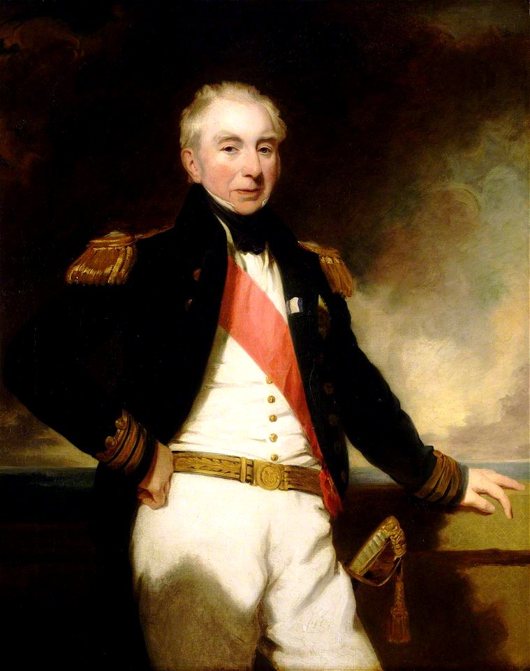 Frederick Richard Say (1805-1868) - Admiral Sir Robert Stopford (1768–1847) - BHC3041 - Royal Museums Greenwich