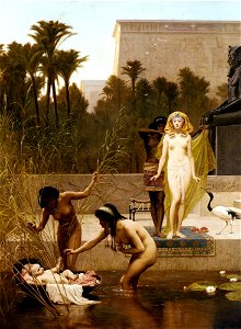 Frederick Goodall - The Finding of Moses