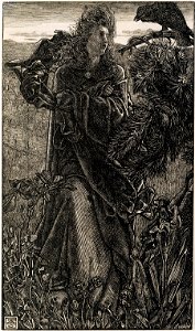 Frederick Sandys - Harald Harfagr