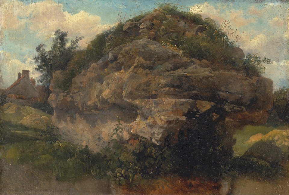 Frederick W. Watts - Rocky Hillside - Google Art Project