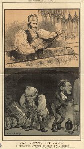 Frederick Temple (when Bishop of Exeter); Edward Bouverie Pusey; Anthony Ashley-Cooper, 7th Earl of Shaftesbury) by Matt Somerville Morgan