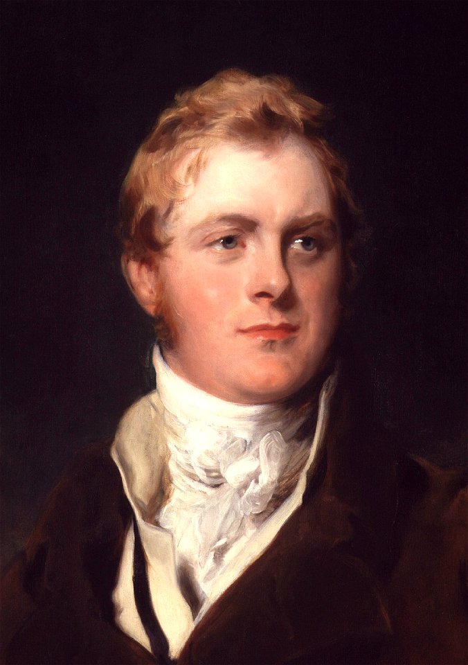 Frederick John Robinson, 1st Earl of Ripon by Sir Thomas Lawrence cropped