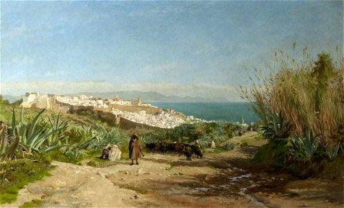 Frederick William J. Shore (1844-1916) - A View of Tangier - 1230412 - National Trust