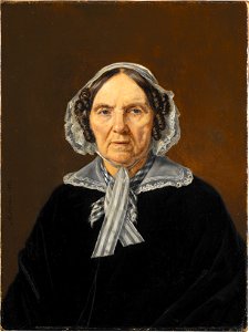 Frederikke Eleonora Cathrine Rørby, født de Stockfleth (1773-1851) (Martinus Rørbye) - Nationalmuseum - 97314