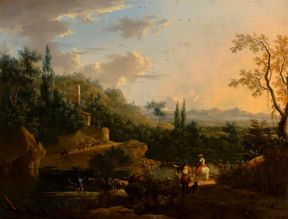 Frederik de Moucheron - Bergachtig landschap - 1551 (OK) - Museum Boijmans Van Beuningen