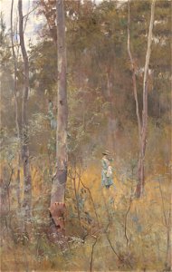 Frederick McCubbin - Lost - Google Art Project. Free illustration for personal and commercial use.