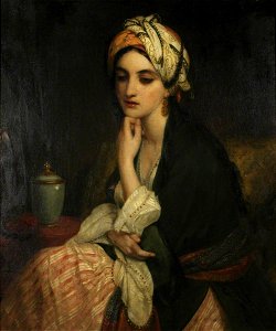 Frederick Richard Pickersgill (1820-1900) - Lady in Persian Dress - 509828 - National Trust