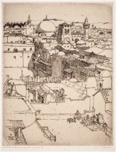 Frederick Richards - Richards-98200 - Jerusalem from the Jaffa Gate
