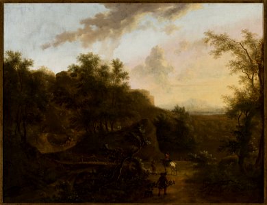 Frederik de Moucheron - Italian landscape - M.Ob.44 - National Museum in Warsaw