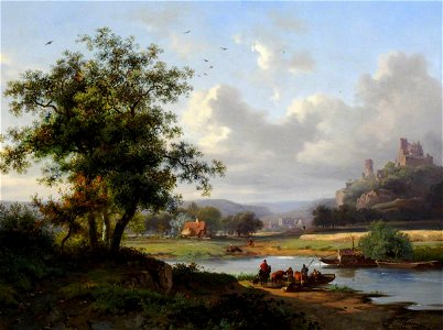 Frederik Marianus Kruseman (1817-1860) - A Summer Landscape - 980568 - National Trust